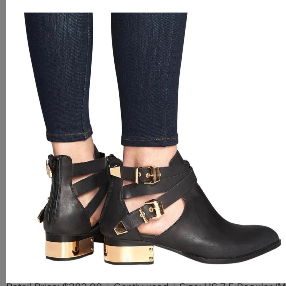 Jeffrey Campbell Cutout Ankle Booties